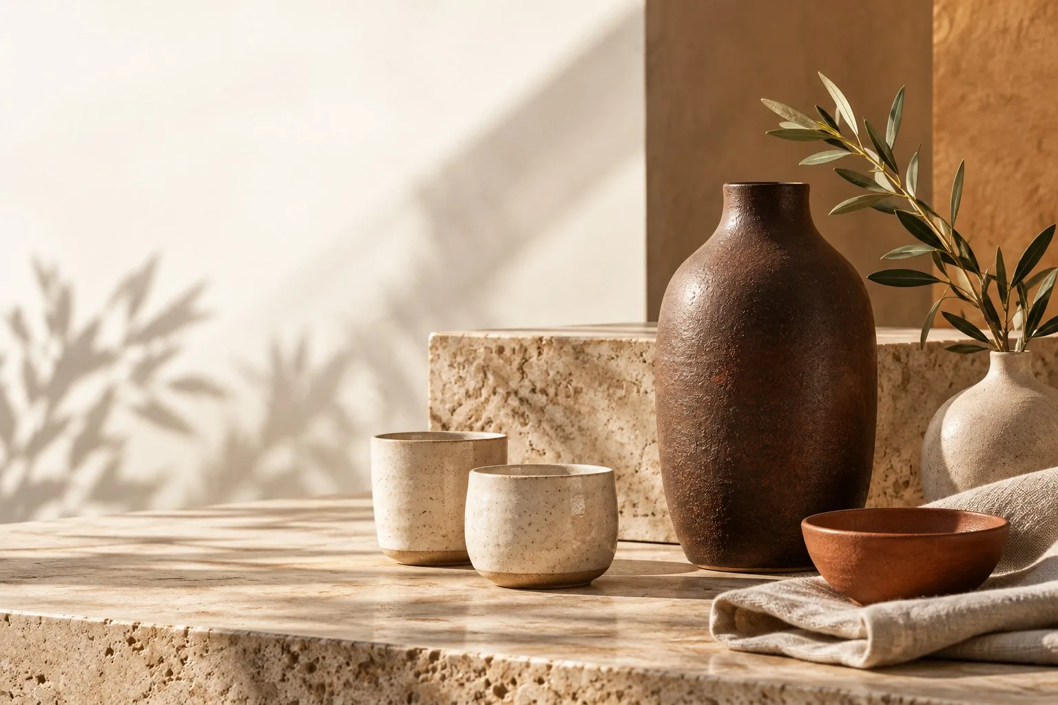 A small business preparing products for sale